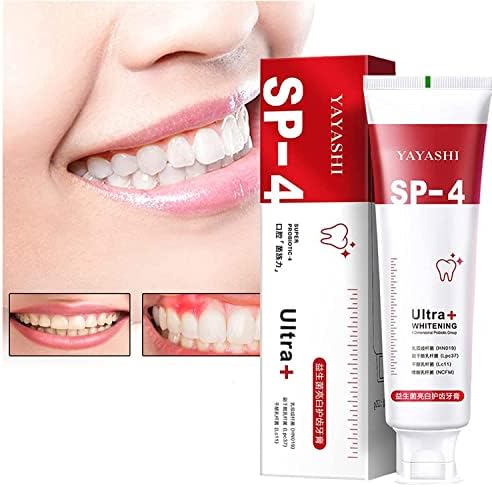 Паста за зъби Yayashi Sp-4, Пробиотическая паста за зъби Yiliku Sp-4, Избелваща паста за зъби Sp4, All Smiles -Осветляющая и Удаляющая петна от паста за зъби, паста за зъби, за избелва?