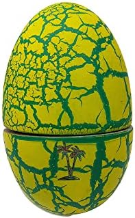Багамское яйце Кендама - Дървена Хрупкава Хапче с формата на яйце - Жълто-зелено