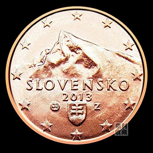 Словакия 1 евро - това е 16-миллиметровые европейските чуждестранни монети