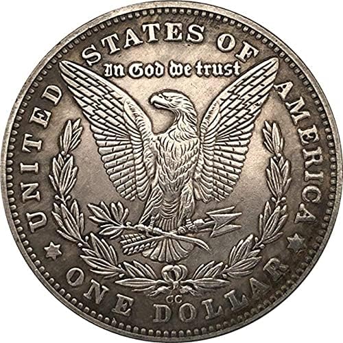 1981 Антични Монети Американски Орел сребърно покритие Възпоменателна Монета е Точно Копие на Стара Монета необращенный