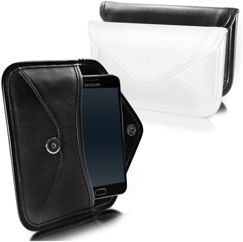 Калъф BoxWave за Huawei Капитан 20 Pro (Case by BoxWave) - Луксозен Кожен калъф-месинджър, дизайн своята практика-плик
