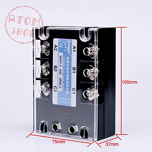 Промишленото трифазно твердотельное реле, ac ac MRSSR-3 MGR-3 A3840Z 40A