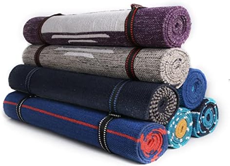 Памук килимче за Йога KD, Постелката за Йога Ръчна изработка, Екологично Чист Органичен Подложка за ръчно издигат най-Високо