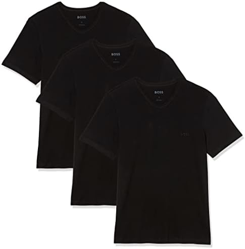 Мъжки Трикотажни Тениски БОС от 3 опаковки с V-образно деколте