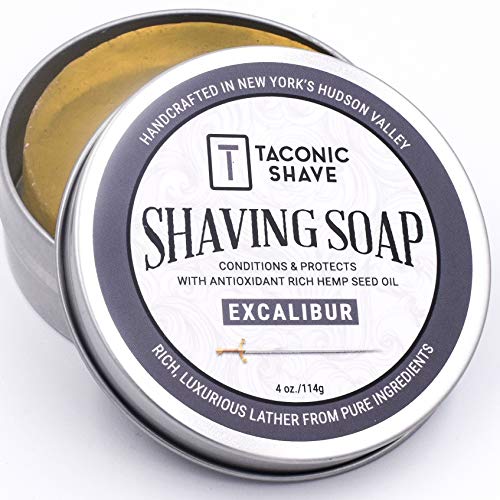 Качество на сапун за бръснене, Taconic Shave Barbershop за мъже и жени с масла, богати на антиоксиданти – Овлажняващ