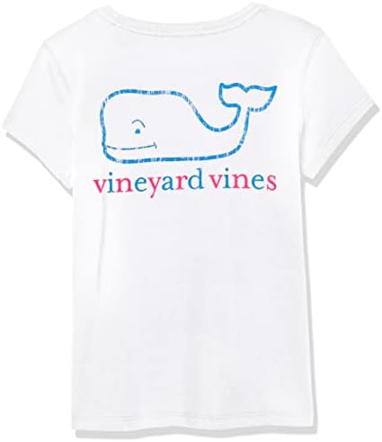 реколта тениска с Множество светещи в тъмното китовыми джобове vineyard вина за момичета с къс ръкав