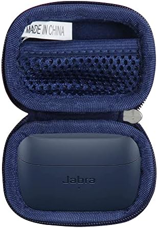 Твърд Пътен калъф Hermitshell за безжични слушалки Jabra Elite 3 in Ear Bluetooth (син)