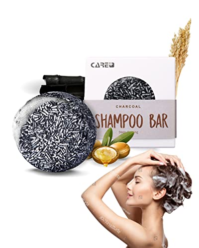 Care + Натурален Шампоан-шоколад за къдрава коса и Повредени Суха коса - От пърхот, Силен аромат, удобен, екологичен