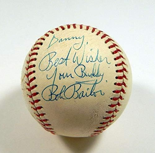 Бейзболен автомобил с Автограф на Боб Бейлора DP03944 - Бейзболни Топки С Автографи