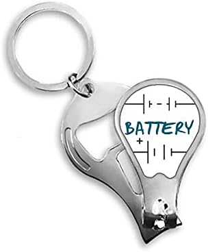Зареждане на батерията Плюс Минус Машина За Рязане на ноктите на Нож Отварачка Ключодържател Ножици