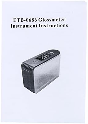 Измерител на Блясък на повърхността поддържа etb-0686 М Блясък Тестер Самокалибровки 0-200Gu