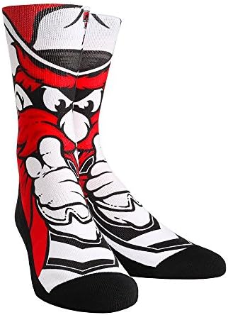 Чорапи за спортен отбор Rock 'Em Apparel Texas Tech University Red Похитителите На поръчка