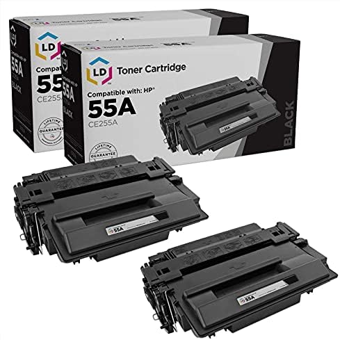 Съвместими продукти LD за подмяна на касетата с тонер на HP 55A 55X CE255A CE255X за принтер с тонер Laserjet P3015 P3015dn
