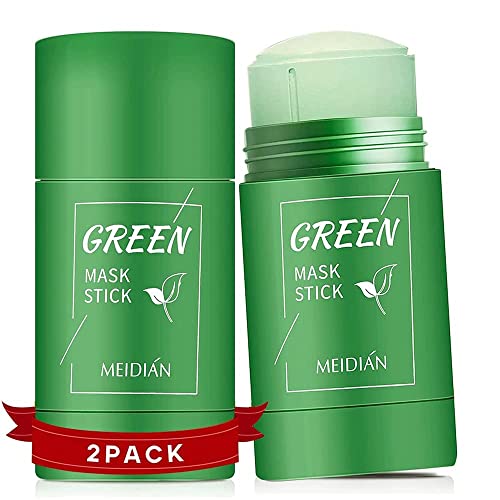 Маска за лице-стик PECKIA Green Tea за лице (2 бр), Средство за премахване на черни точки с екстракт от зелен чай, Почистване,