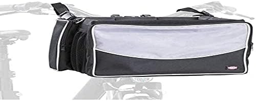 ТРИКСИ Преден багажник за велосипеди, 41 x 26 x 26 см, Черен / Сив, 2,82 кг