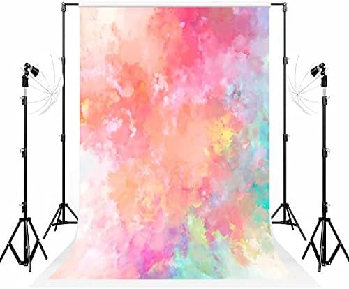 Кейт 8 × 8 фута Абстрактни Цветни Облаци Снимка Фон Градиентные Облак Интериор Снимки на Фона на Фотографа Stuio Подпори
