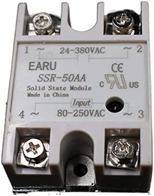 Solid state relay модул HIFASI SSR-50AA SSR-50 AA SSR 50A с вход 80-250 В ac изход 24-380 ac Промишленото управление