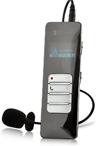 DLOETT Диктофон за провеждане на разговори по Мобилен телефон Аудио Устройство за Записване на звук Записване на звук