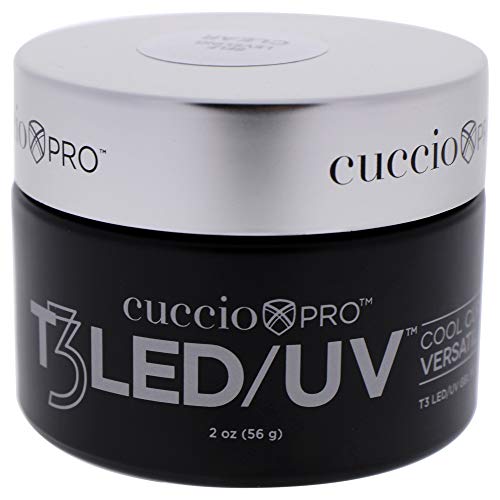 Универсален гел Cuccio Pro T3 LED/UV Cool Cure - Контролирано подравняване - Изключително гъвкав - Силна адхезия - Висок