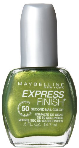 Лак за нокти на Maybelline New York Express Finish 50 Second, Основния и Горния слой на 10, 0,5 течна унция