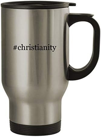 Подаръци дрънкулки християнството - Пътна Чаша от Неръждаема Стомана за 14 грама, Сребрист