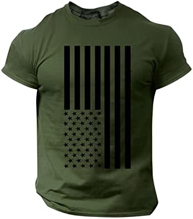 Bmisegm Летни Плажни Ризи за Мъже, Мъжки Пролетно-Летни Ризи за Честването на Деня на Независимостта, Ежедневни Леки