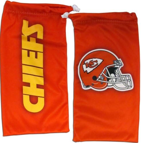 Комплект слънчеви очила и чанти Siskiyou Sports NFL Kansas City Chiefs, Унисекс, цветовете на отбора, един размер (FESG045EB-SM)
