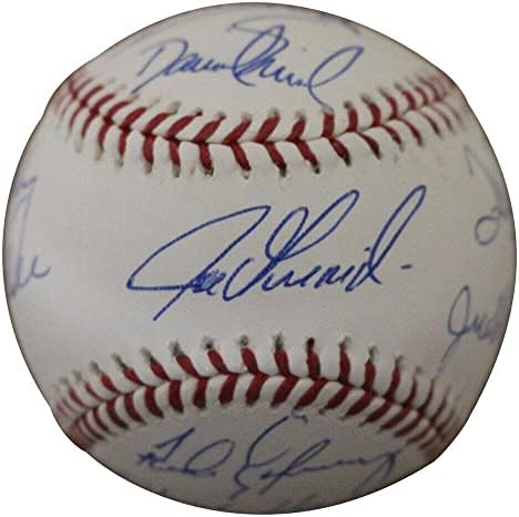 1993 Екип Колорадо в Скалистите планини С автограф от OML Baseball 9 Sigs JSA 25642 - Бейзболни топки с автографи