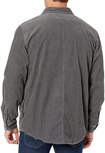 Мъжка риза Свободно Cut Carhartt с дълги ръкави на лигавицата на вельветового фланелка с дълъг ръкав