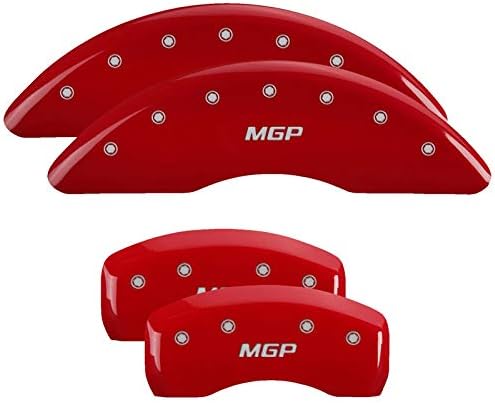 Капачки на челюстите MGP 37022SMGPRD С Червено Прахово покритие на Предната/Задната част на кутията на челюстите MGP