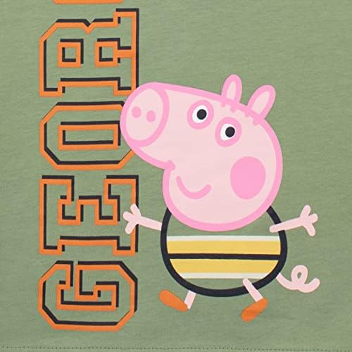 Комплект от тениска и Шорти за момчета Peppa Pig и George Pig