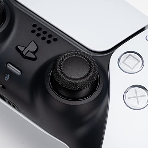 Сменяеми джойстици Z & Hveez с удлинителями спусъка L2 R2 за контролери PS5, Черни Аналогови Джойстици за контролер Playstation
