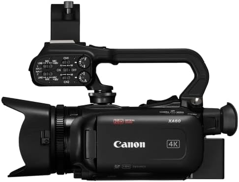 Видеокамера Canon XA60 Pro 1/2.3 4K UHD CMOS-сензор с батерии блок (BP-828)