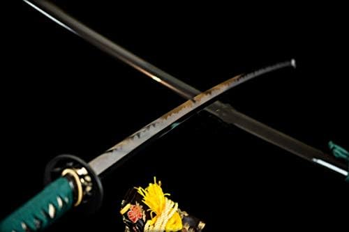 PJXC Японската Катана нодачи, Закалено Глина, Нож от Стомана t10 с Полиран Меч хазуя
