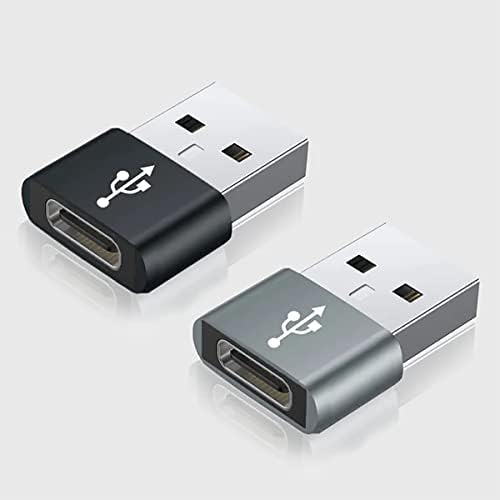 Бърз USB адаптер-C за свързване към USB-порт, който е съвместим с вашия Dell XPS 13 9370 за зарядни устройства, синхронизация,