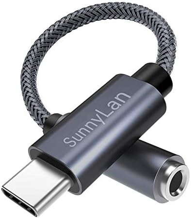 Адаптер USB Type C с жак за слушалки 3,5 mm, C USB с конектор за свързване на аудиокабеля Aux КПР, Съвместима с Pixel