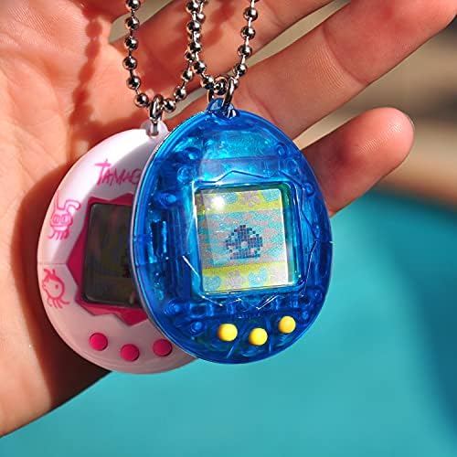 Електронна игра tamagotchi домашни, Полупрозрачен Син