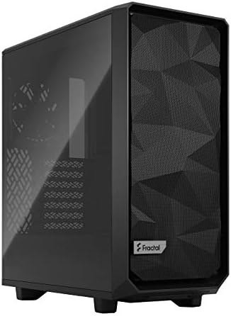 Fractal дизайн Meshify 2 Компактен Черно ATX Гъвкав, С висока степен на навлизане на въздух, С Лек Оцветени прозорец