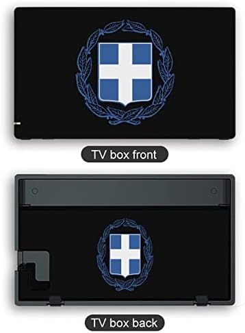 Гербът на Гърция Термоаппликационные Етикети Покриват Защитно предната панел за Nintendo Switch