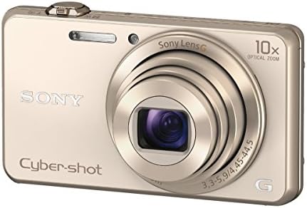 Цифров фотоапарат Sony DSCWX220/N с резолюция 18,2 Мегапиксела и 2,7-инчов LCD дисплей (златен)