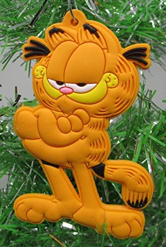Празничен Комплект украси за Коледната елха Garfield с участието на Гарфилда и приятелите Му - Уникален дизайн от Небьющегося