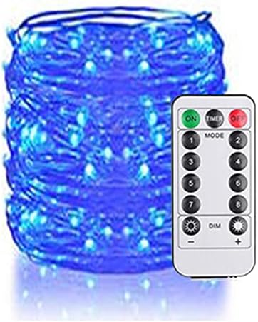 1БР Синя Светлина USB Plug 10 М (32,8 фута/100LED Страхотна Гирлянди САМ Меден Проводник Парти
