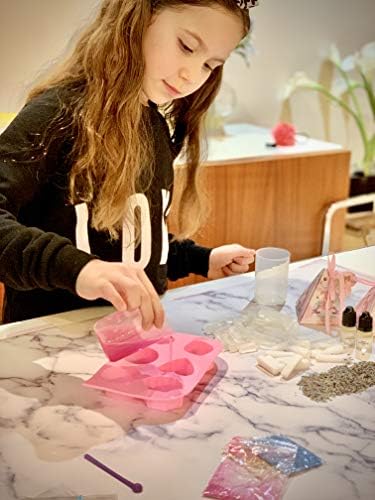 Комплект за Мыловарения Baby Mushroom DIY - Декоративно-приложно изкуство за Момичета със Силиконови форми и Подарочными