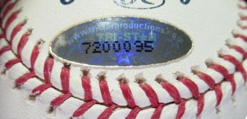 Дик Уилямс Подписа Бейзболен топката OML Топка A ' s Red Sox Tristar с Автограф 7200095 - Бейзболни Топки С Автографи